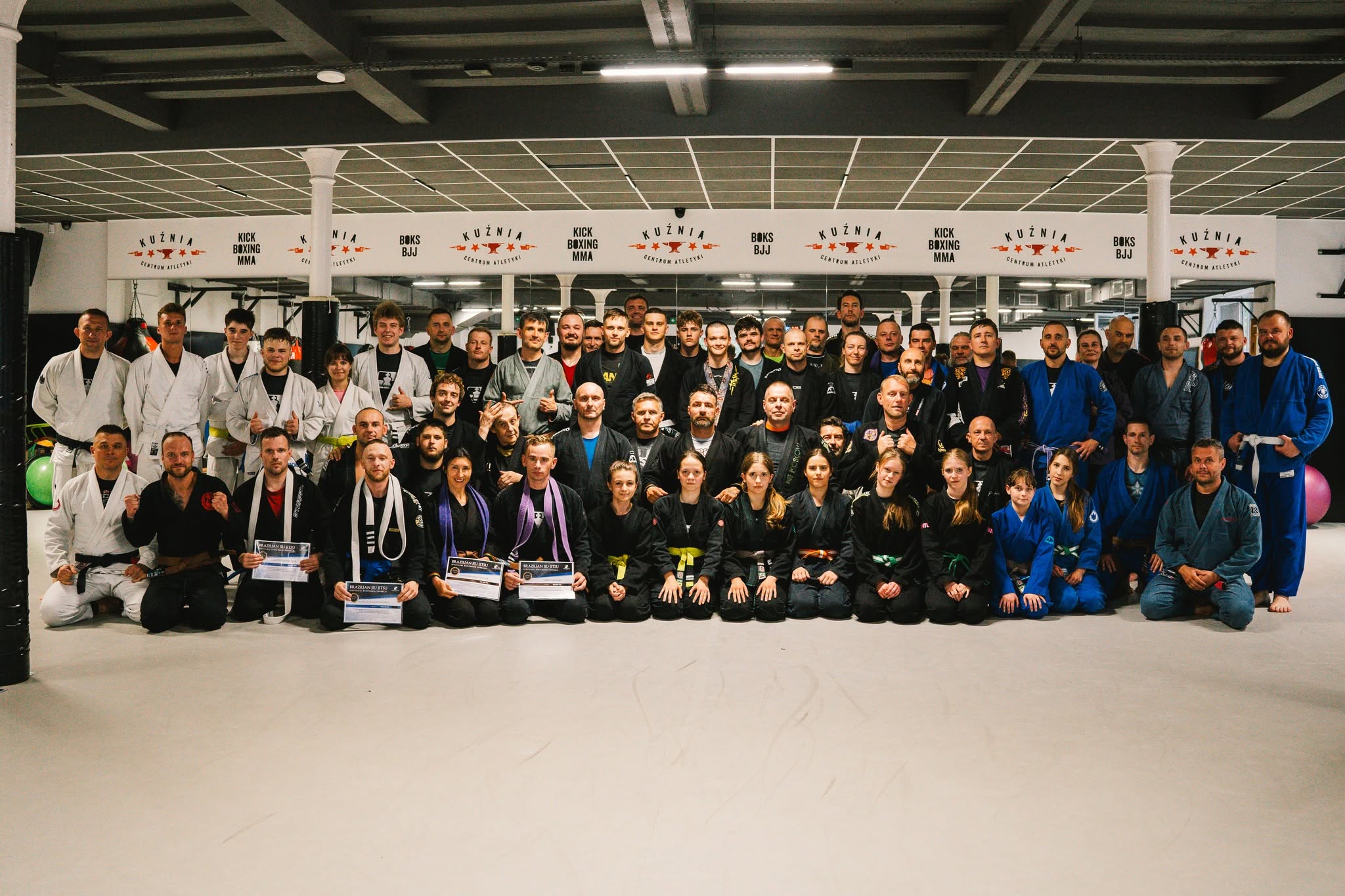 Społeczność BJJ w Kuźni Łódź